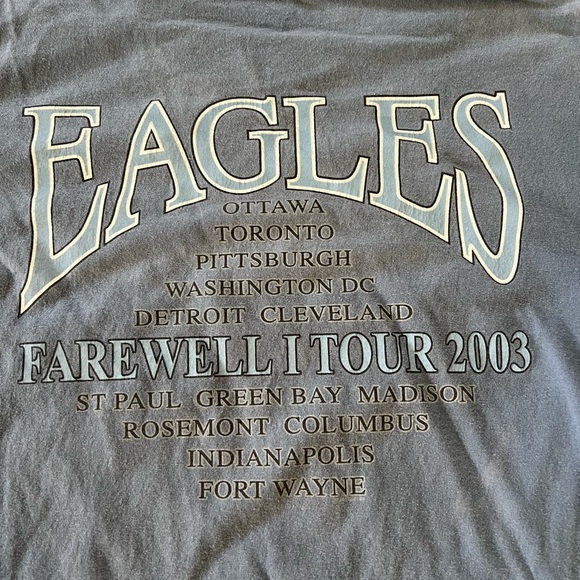 Eagles farewell tour concert tee 2003 - Picture 4 of 6